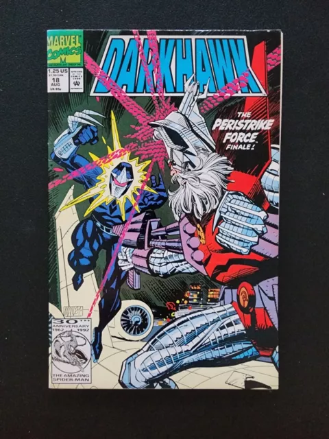 Marvel Comics Darkhawk #18 August 1992 Mike Manley art