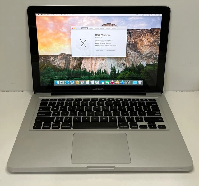Apple MacBook Pro 13" 2011 Core i5 2.3GHz 4GB Ram 500GB HDD [NL144]