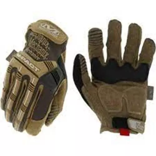 Mechanix Wear M-Pact Brown Tactical Impact Resistant Gloves MPT-72-010 Large