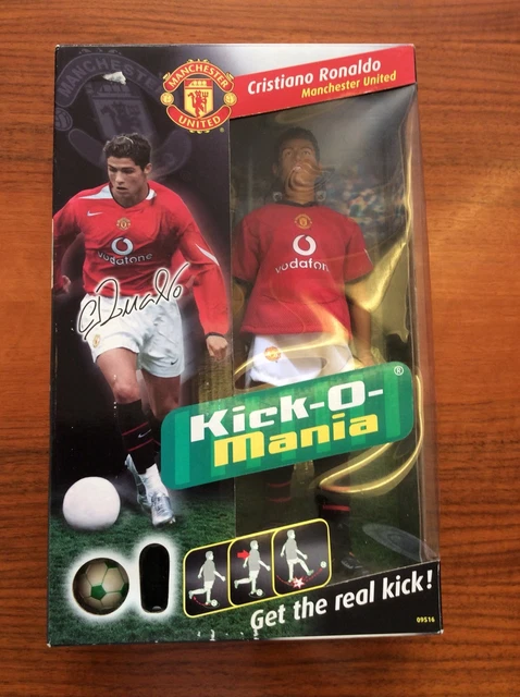 スポーツ kick-O-Mania  Cristiano Ronaldo CR7 - Cristiano Ronaldo Action Figure Rookie Man United Kick