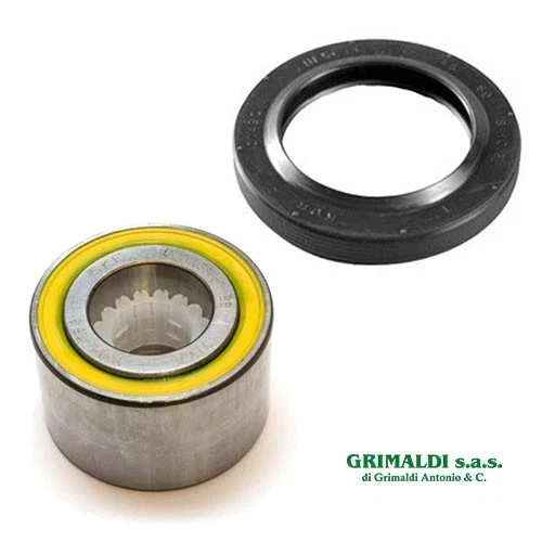 Kit Ricambi 2 Cuscinetti Guarnizione Lavatrice Teka E Haier 81881118 - Foto 2