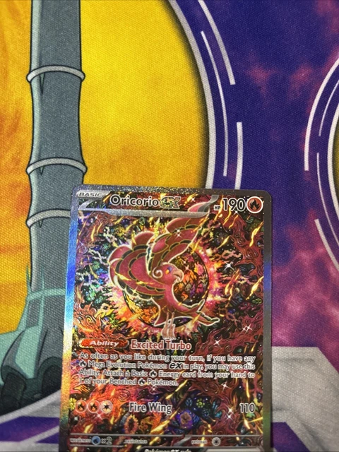 POKÉMON TCG PHANTASMAL Flames Oricorio EX #024 SIR Black Star Promo NM ...