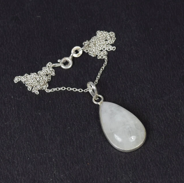 Rainbow Moonstone Stacking Ring Set Sterling Silver – Boho Magic Jewelry