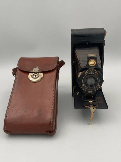 Appareil Photo A Soufflet 2A Folding Cartridge Hawk Eye Kodak Model B G2767