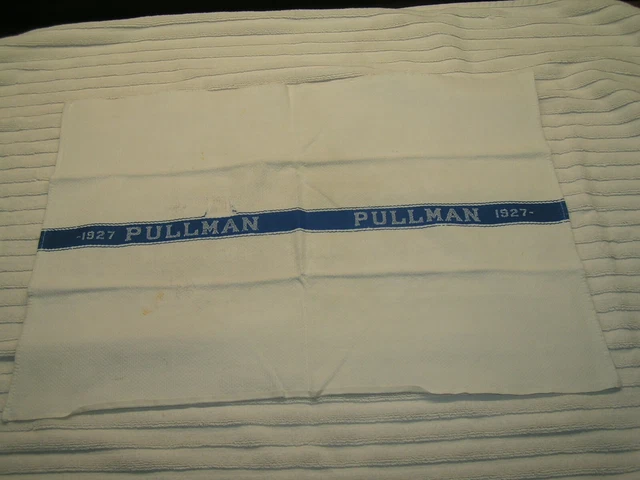 1927 The Pullman Company Railroad Cloth Hand Towel
