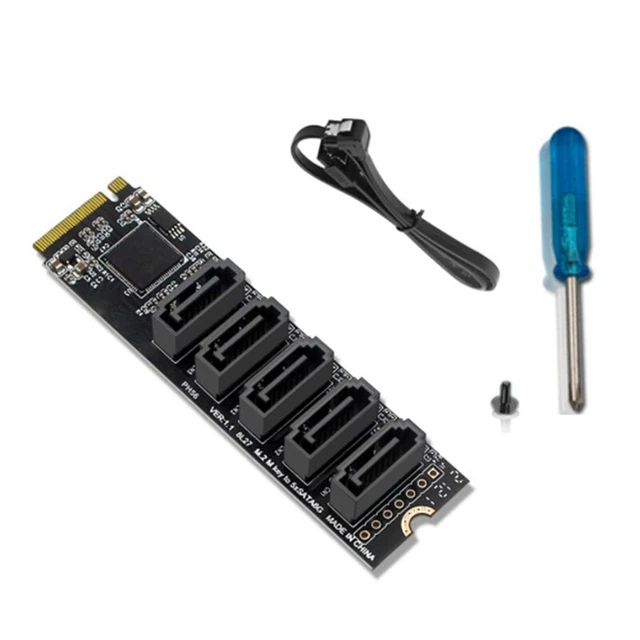SCHEDA DI ESPANSIONE Controller SATA 3.0 a 4 Porte PCIe - 6 Gbps Con