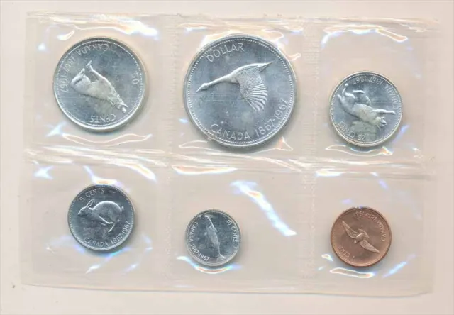 Canada: 1967 Confederation Centennial UNC slver Set, Inc 4 Silvers (1.11oz ASW)