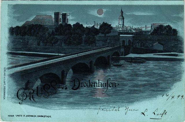 CPA AK greeting from DIEDENHOFEN (454782)