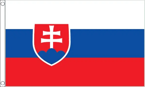 Cortina ataúd bandera nacional de Eslovaquia con envío rápido