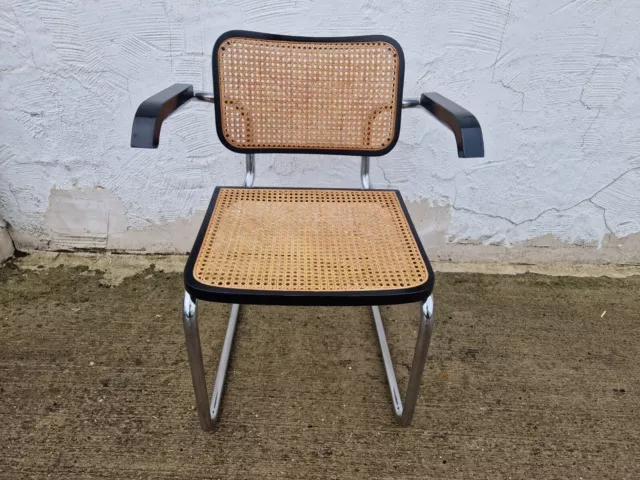 Thonet S64 Chair Marcel Breuer Bauhaus Cantilever Seat Mesh