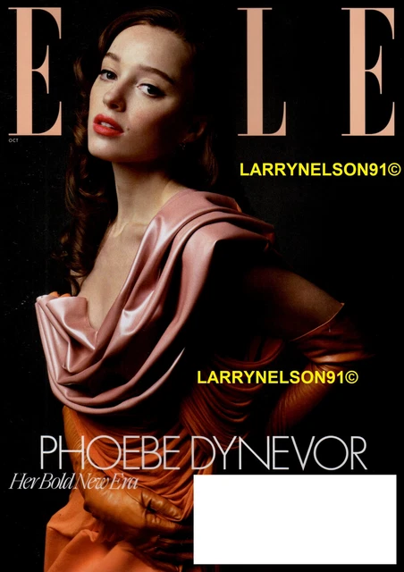 ELLE MAGAZINE OCTOBER 2023 Phoebe Dynevor Sheila Atim Shopping Guide