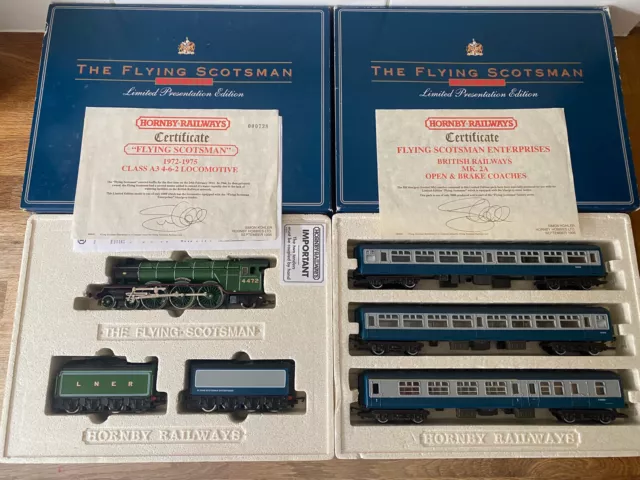 Hornby R098 Flying Scotsman Enterprises with additional water tender. Stunning!!