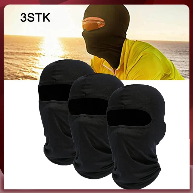 3Pcs Winter Sturmhaube Sturmmaske Skimaske Balaclava Kopfhaube Motorrad Fahrrad
