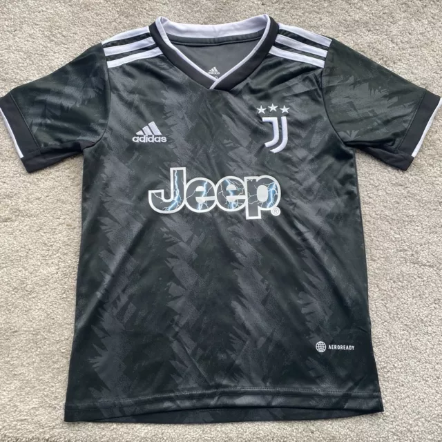 Juventus Di Maria Adidas Home Top Shirt Football Soccer Jersey - Boys 20 RRP £50