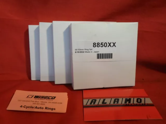 Wiseco Piston Rings 4 Cylinder SET 88.5mm  8850XX