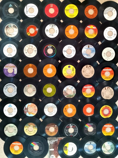 (118) 70s 80s ROCK FUNK 45 LOT KISS Queen ROLLING STONES Beach Boys EAGLE Prince