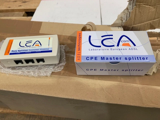 Pack of 32 x LEA CPR Master Splitter Pots PCE270P01-01 Adsl Filter Master Filter