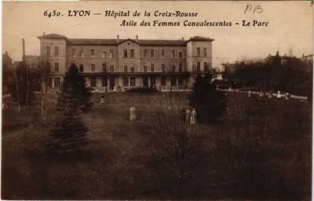 CPA LYON - Hopital de la Croix-Rousse Asile des Femmes Convalescentes (426389)