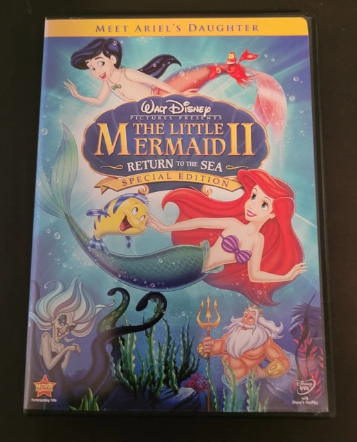 THE LITTLE MERMAID 2 II - Return to the Sea DVD - 2000 - Special ...