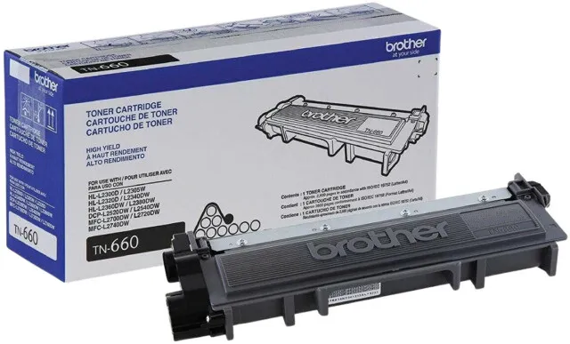 Brother TN660 Black Toner Cartridge