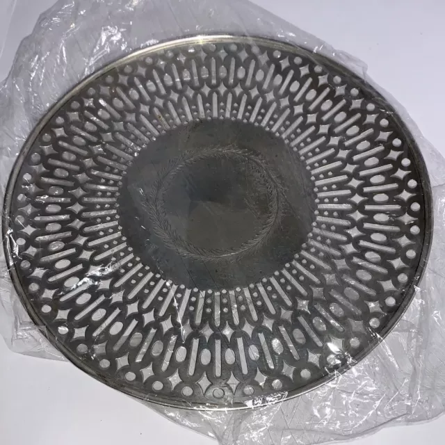 Rare Antique Sterling Silver Tableware Hors D’oeuvres Dish, Platter Made in USA