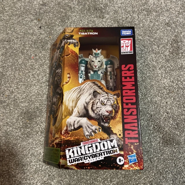 TRANSFORMERS WAR FOR Cybertron WfcK35 Kingdom Voyager Tigatron Action