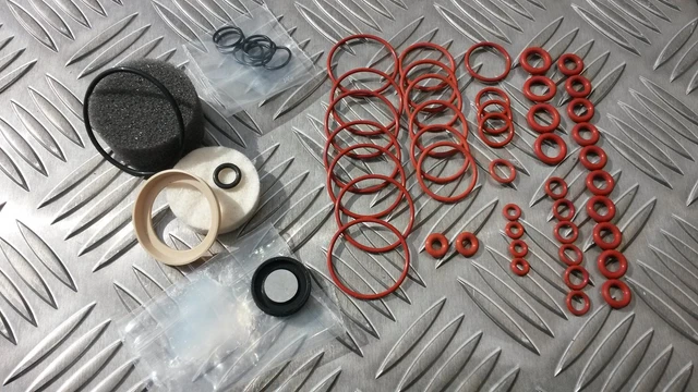 EAS Air Suspension Valve Block Repair Kit - Viton O-Rings & Diaphragm For Range Rover P38 & Classic-400511