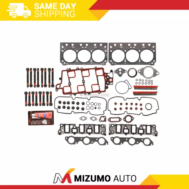 Head Gasket Bolts Set Fit 06-09 Buick Lacrosse Allure Pontiac Grand Prix 3.8 2