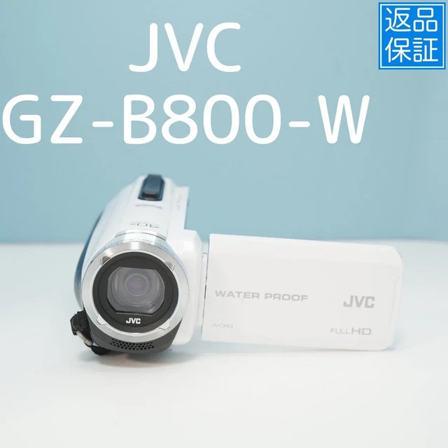 JVC GZ-B800-W ビデオカメラ a4959 Amazon | JVCケンウッド ハイビジョンメモリームービー