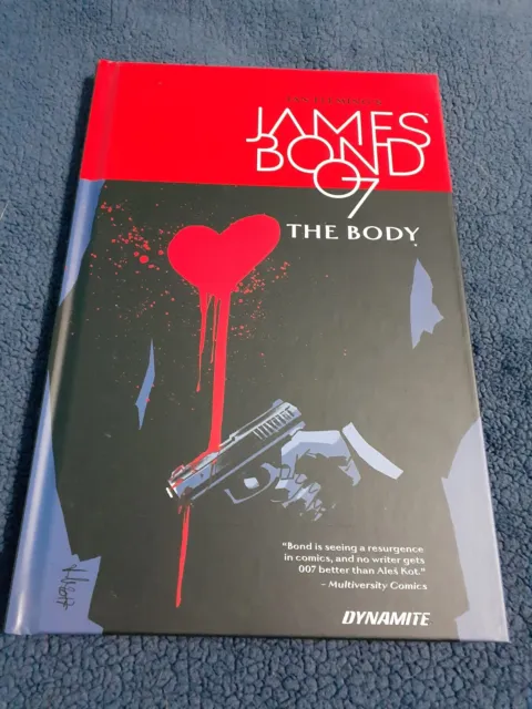 Ian Fleming's James Bond 007 The Body Hardcover Dynamite Ales Kot