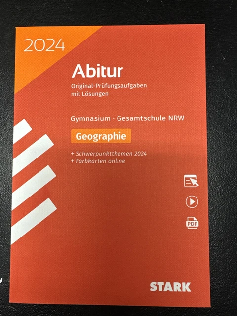 STARK ABITUR 2024 Geographie Gymnasium/Gesamtschule NRW EUR 10,00