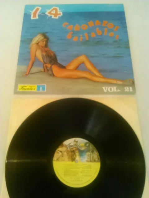 14 Canonazos Bailables Vol. 21 Lp / Discos Fuentes Afrosound Fruko Y Sus Tesos