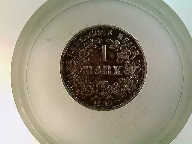 Münze, 1 Reichsmark, 1903 J, gr. Adler 489257