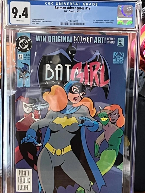 Batman Adventures 12 DC Comics CGC Graded 9.4 White Pages 1st Harley Quinn