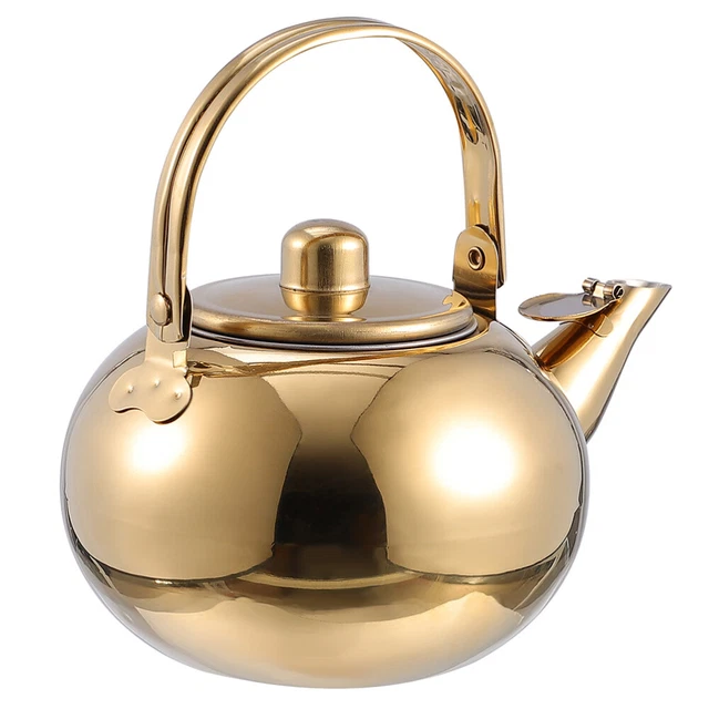 Oliera Salvagoccia Teiera Acciaio Inox SANQIAHOME 570ml - Argento - 5