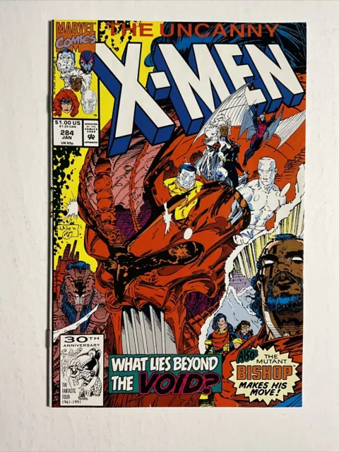 Uncanny X-Men #284 (1992) 9.4 NM Marvel High Grade Comic Book Bishop App