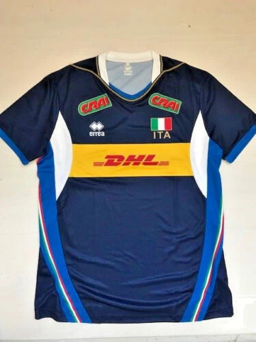 Maillot De Volley Errea DHL Pride Arc-en-Ciel Italie Fipav, Femme - Modèle Authentique, Neuf