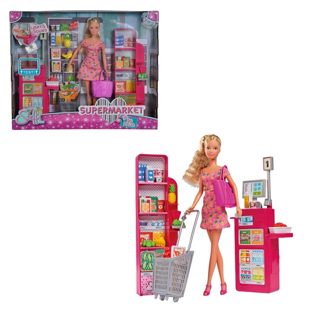Play Time Fun Set Giocattolo Per Bambini - Finta Alimentazione Playset In Rosa E Viola, Regalo Per Bambine 3+ Anni