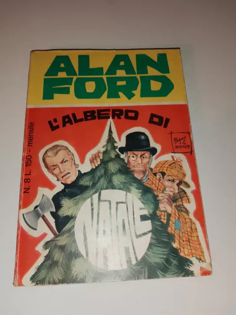 Alan Ford 8-Ed Corno-Originale Non Di Resa - Ottimo Vedi Foto