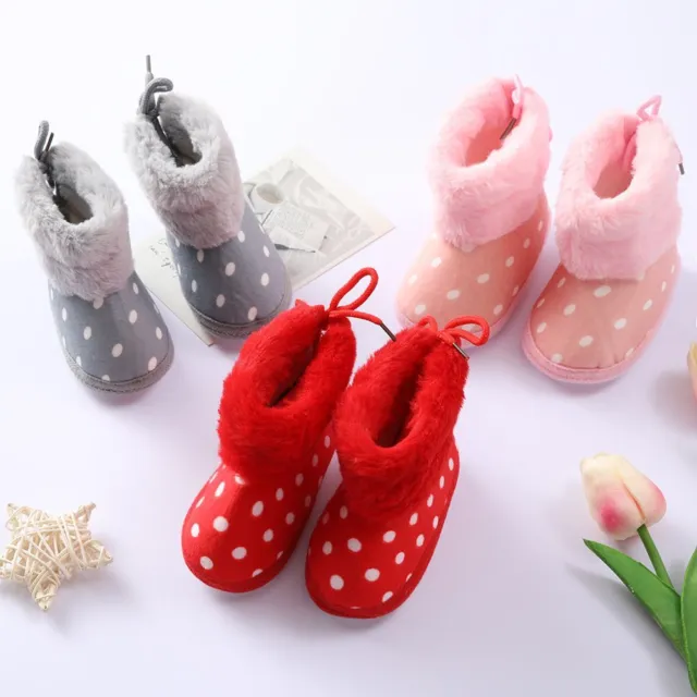 Scarpe per neonati Stivali da neve per bambini Scarpe per primi passi Stivali