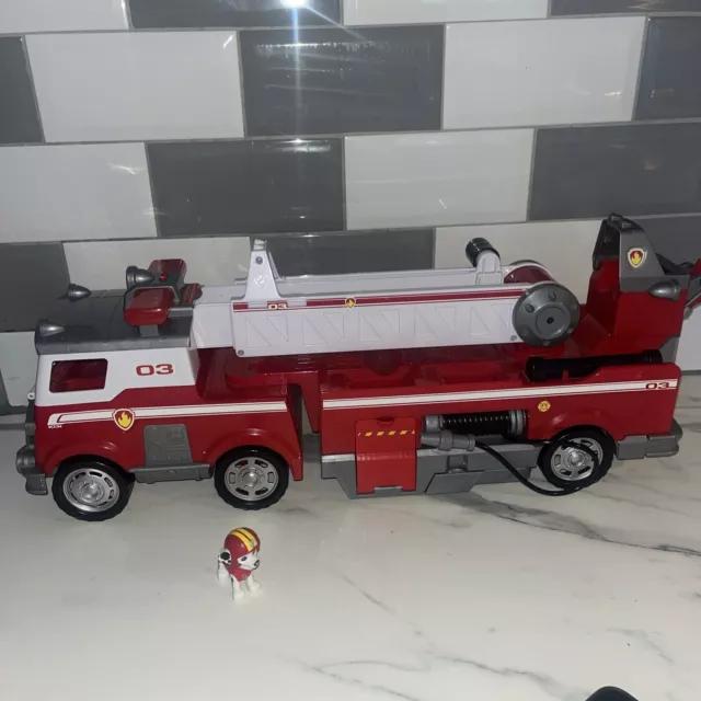 Paw Patrol Marshall Ultimate Rescue Fire Truck Engine, Working Lights & Sounds