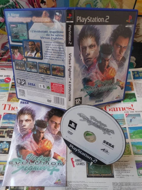 Playstation 2 PS2: Virtua Fighter 4 Evolution [TOP SEGA & 1ERE EDITION] Fr