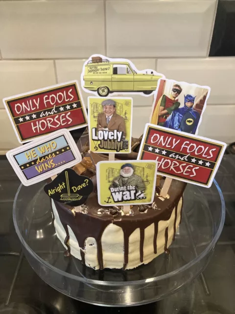 Only Fools Inspired Cake Topper And Horses