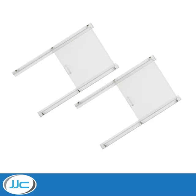 JJC Universal Rally / Motorsport Perspex Window Slider Kit - Pair