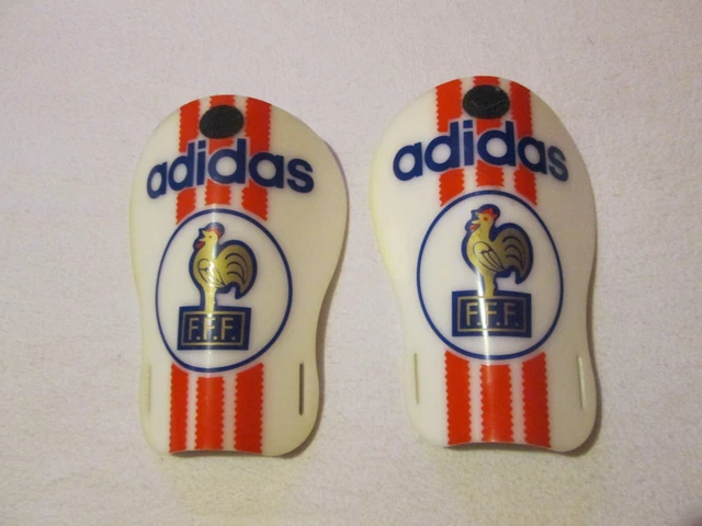 Vintage Y2k 80s 1984 Proteges Tibia Fff Equipe De France Era 150