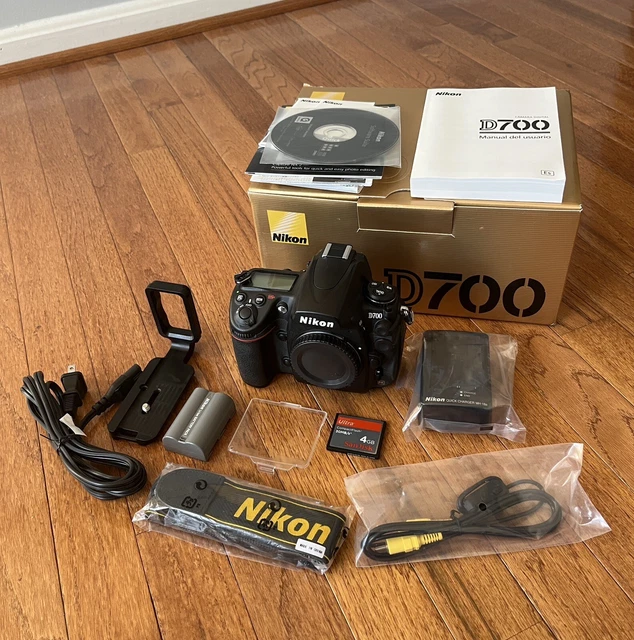 Barely Used - Nikon D700 Full Frame 12MP DSLR (Body Only),  Shutter Count: 2982