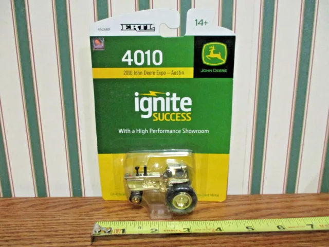 John Deere 4010 2010 Austin Expo Gold Edition By Ertl 1/64th Scale >