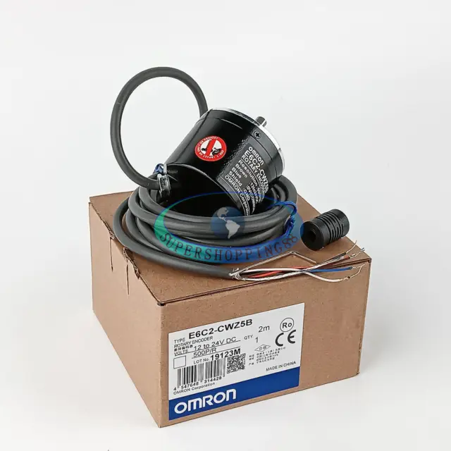 ONE Omron Rotary Encoder E6C2-CWZ5B 500P/R New