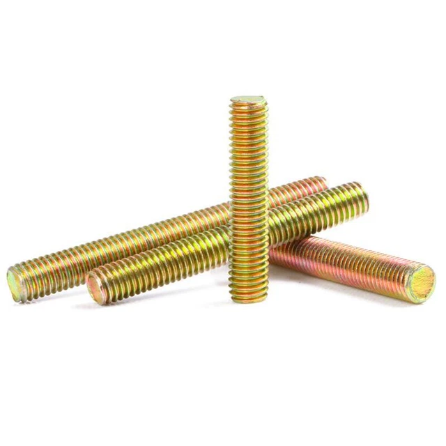 Lotto M6 M8 barra filettata zincata 25 mm – 140 mm barra di fissaggio in acciaio