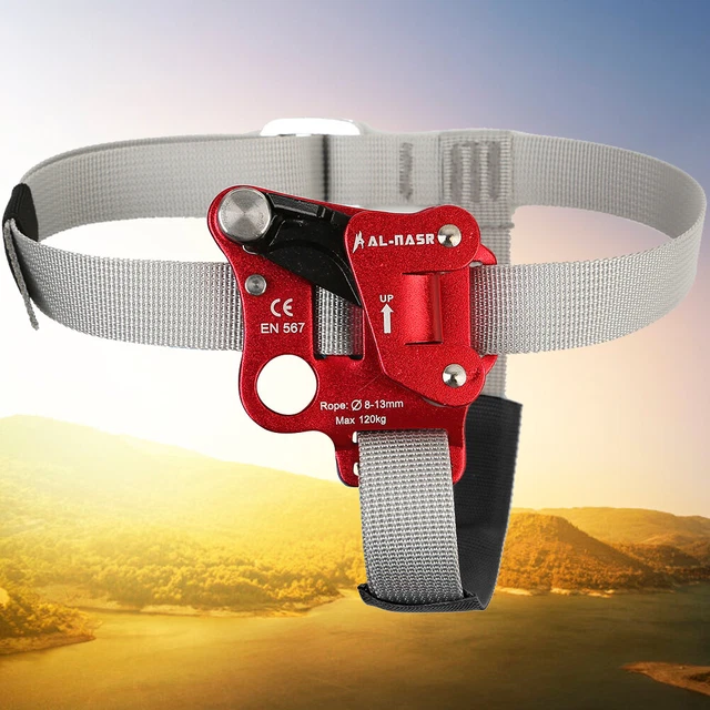 Foot Ascender Aluminum Alloy Left/Right Foot Anti Fall Mountaineering Equipment